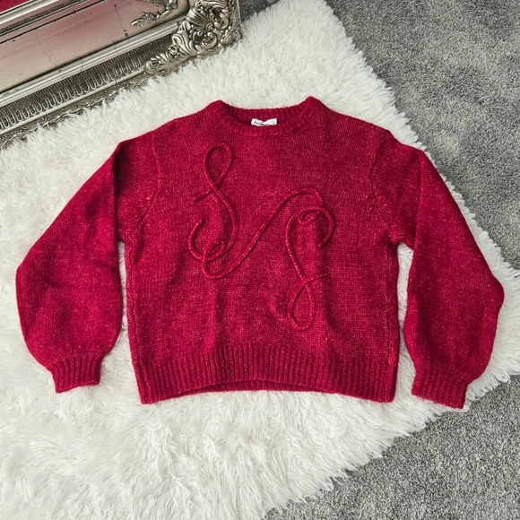 Sam Edelman Women's Khloe Crewneck Boxy Pullover Sweater. Size Small. New.Stay - Picture 3 of 11